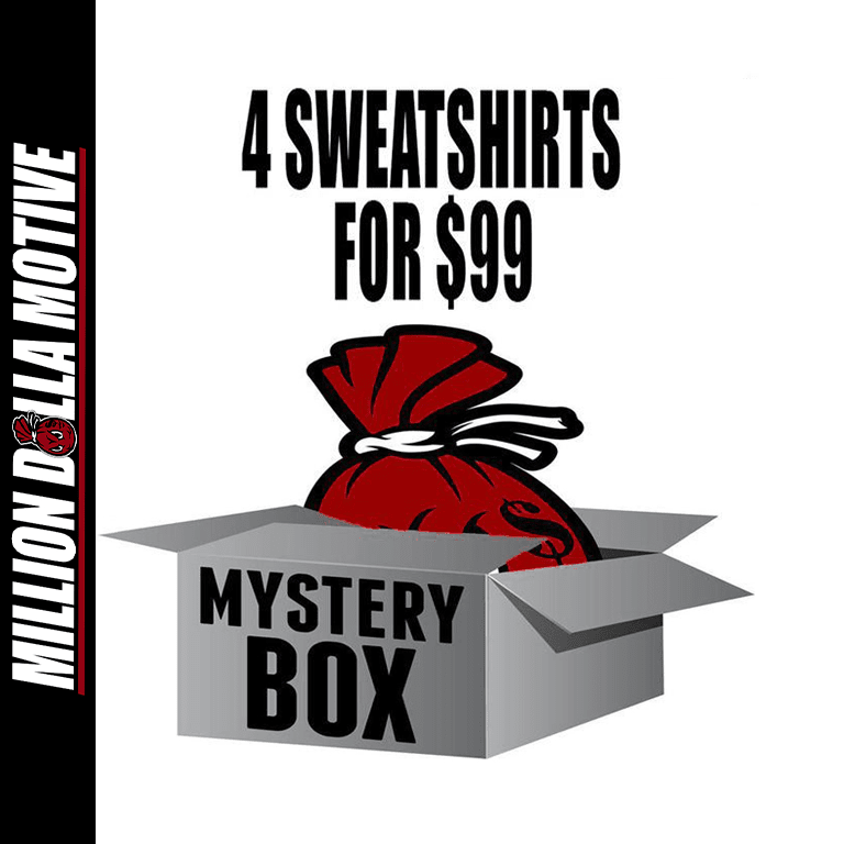 Mystery Box of 4 Sweatshirts