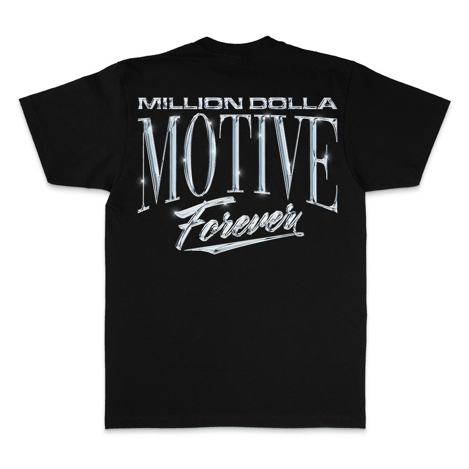 Motive Forever - Black T-Shirt – Million Dolla Motive