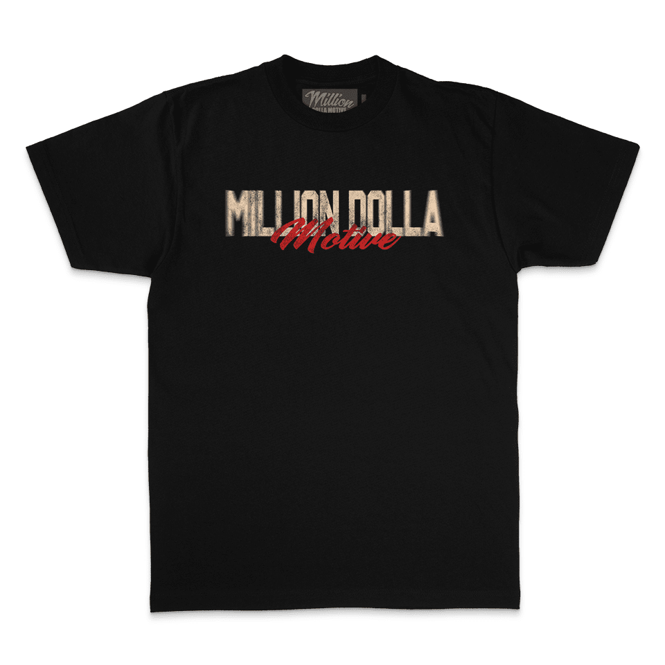 Rich Risk Mentality - Black T-Shirt – Million Dolla Motive