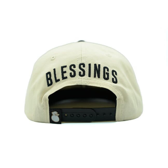 Blessings on Blessings - Natural Sail Snapback Cap