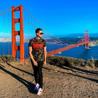 Fresh camo tee, Golden Gate