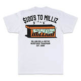 100's to Milliz - White T-Shirt