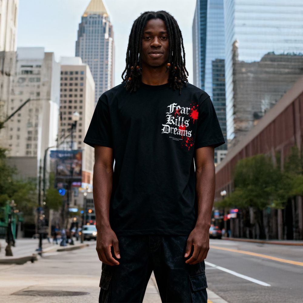 
                  
                    Fear Kills Dreams - Black T-Shirt
                  
                