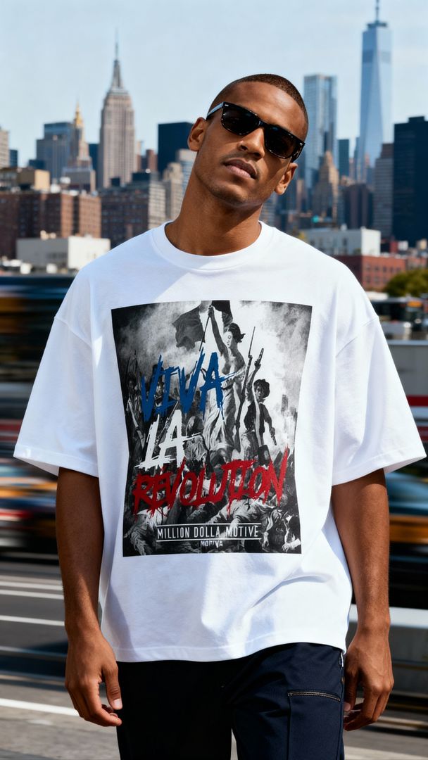 Viva La Revolution - White T-Shirt