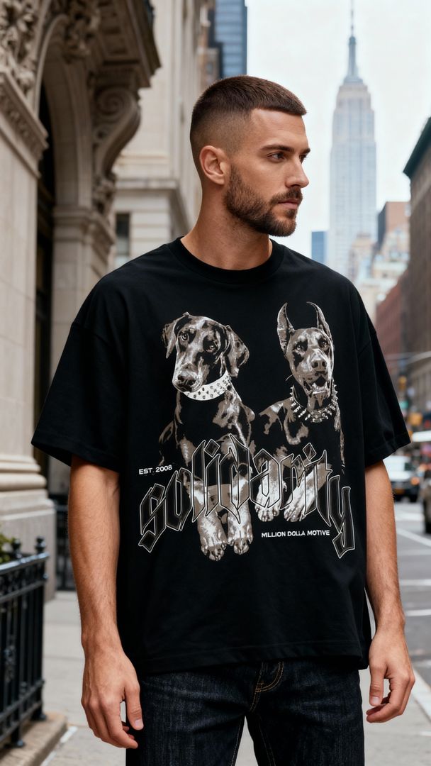 Solidarity - Black T-Shirt