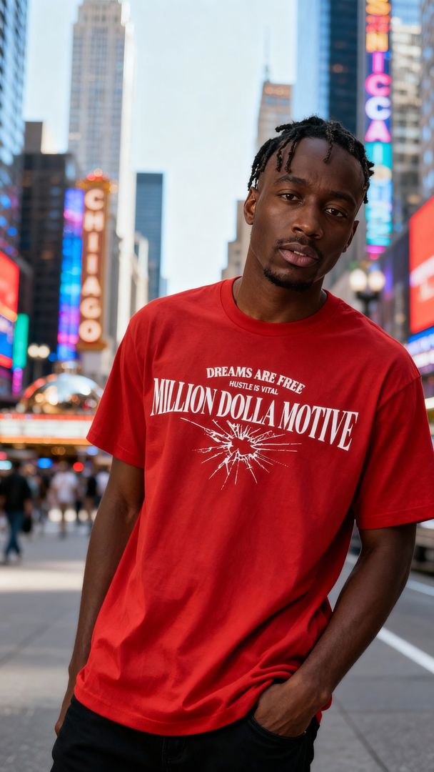 Hustle Costs Everything - Red T-Shirt