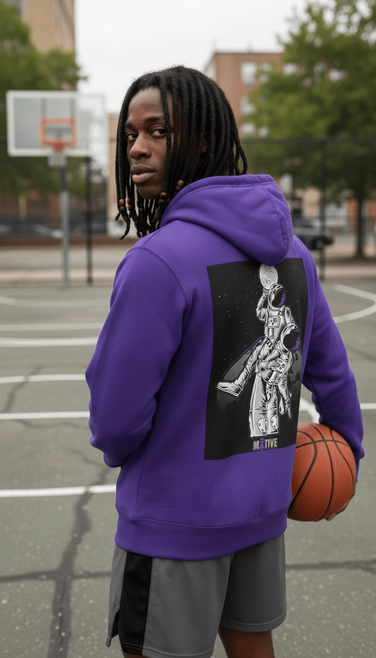 
                  
                    Moonman Dunk - Purple Hoodie Sweatshirt
                  
                