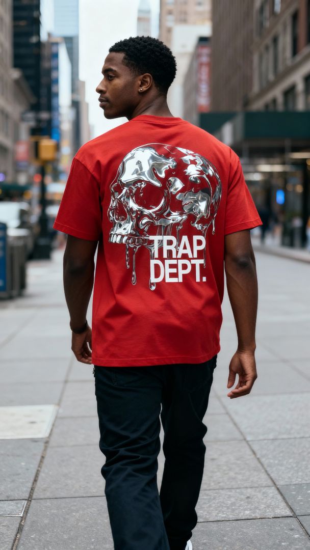 Trap Dept - Red T-Shirt