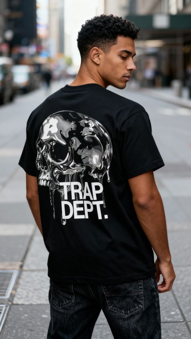 Trap Dept - Black T-Shirt