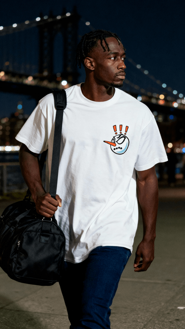 
                  
                    Stay Frosty - White T-Shirt
                  
                