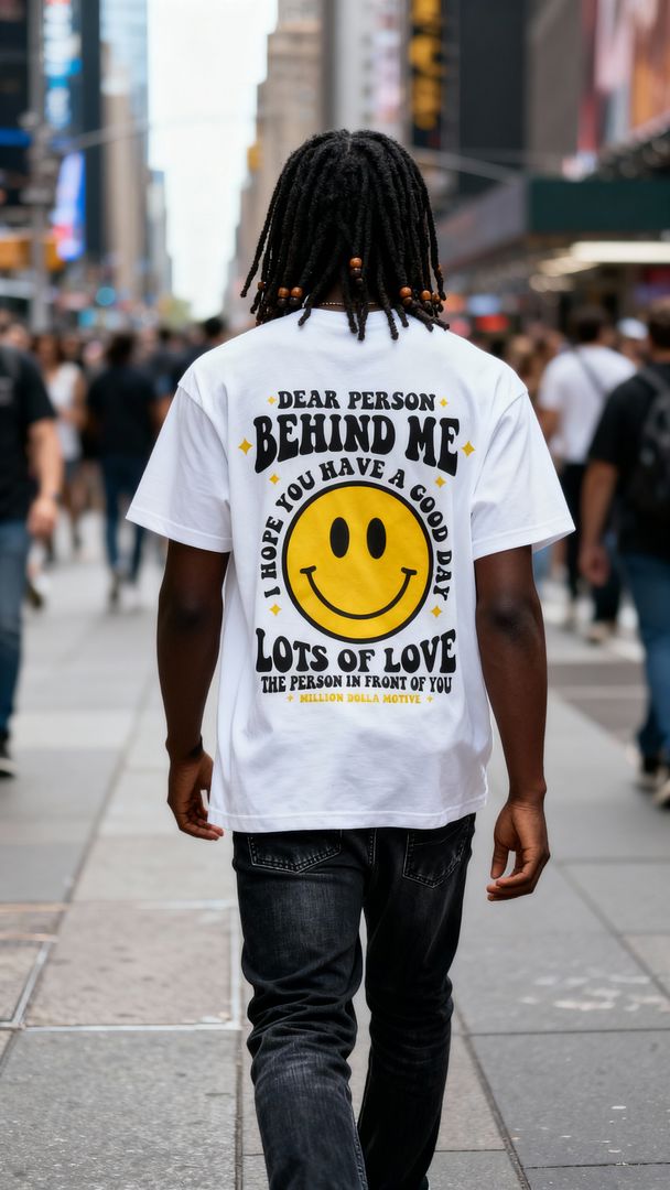 Dear Person Behind Me - White T-Shirt
