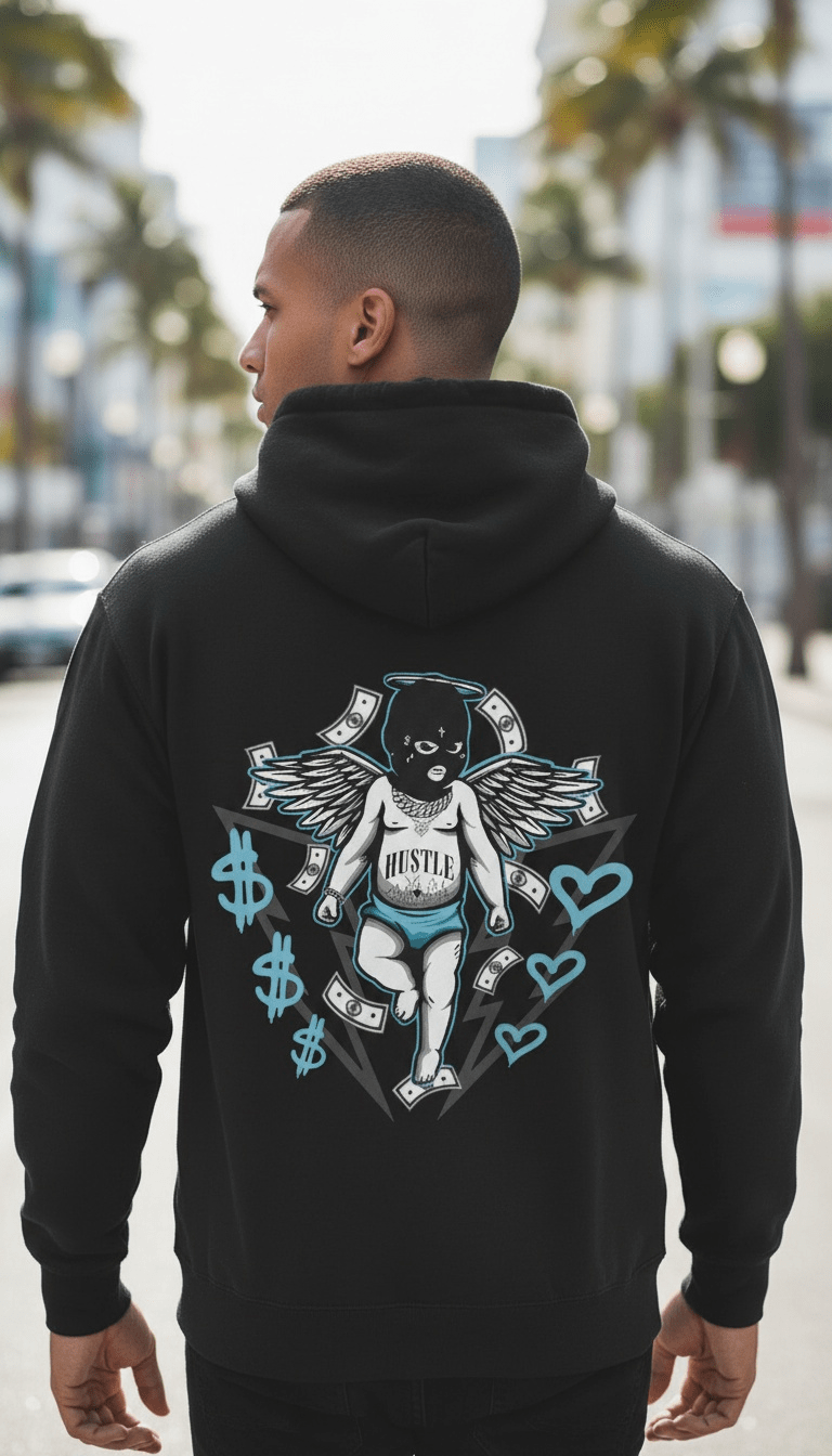 
                  
                    Relentless Hustle - Black Hoodie Sweatshirt
                  
                