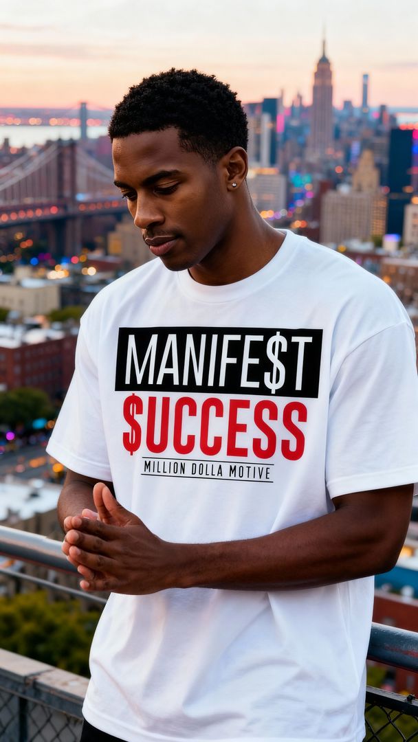 Manifest Success - White T-Shirt