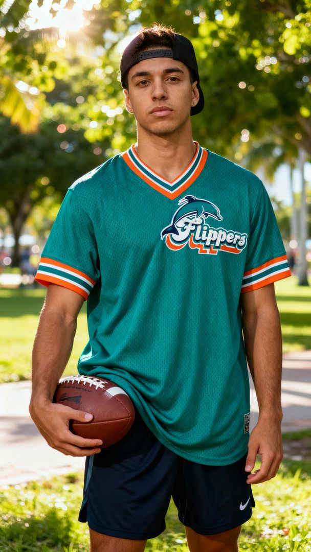 
                  
                    Flippers - Teal Shooters Jersey
                  
                