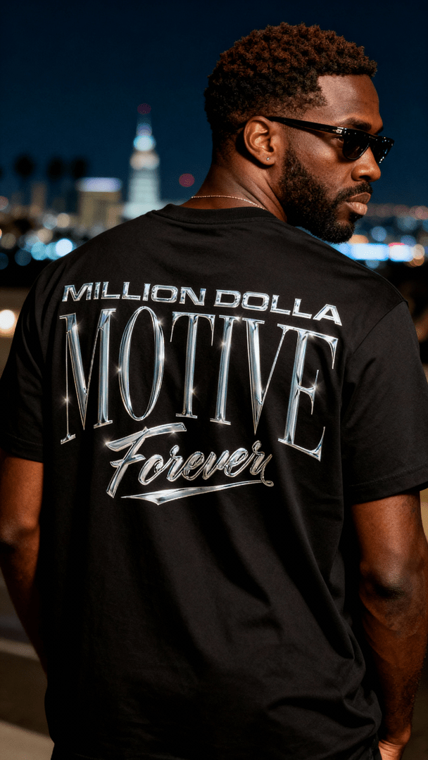 
                  
                    Motive Forever - Black T-Shirt
                  
                