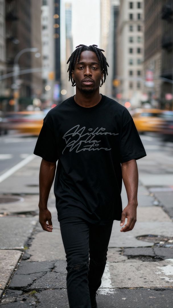 Grind Hustle Execute - Black T-Shirt