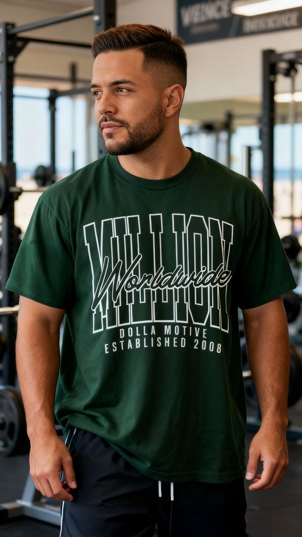 Big Million - Dark Green T-Shirt