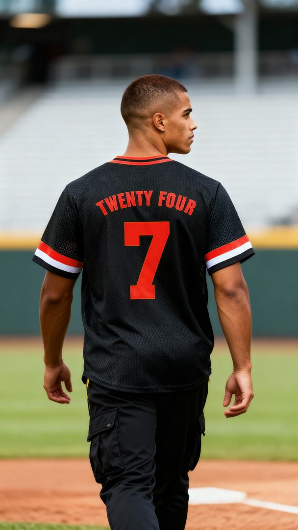 
                  
                    Trappers - Red on Black Jersey
                  
                
