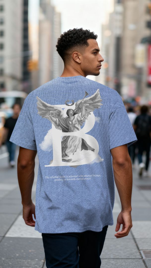 Be of God - Navy Vintage Dye T-Shirt