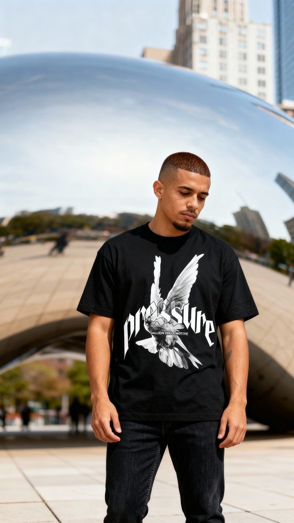 Pressure - Black T-Shirt