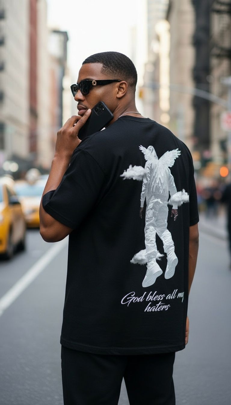 God Bless All My Haters - Black T-Shirt