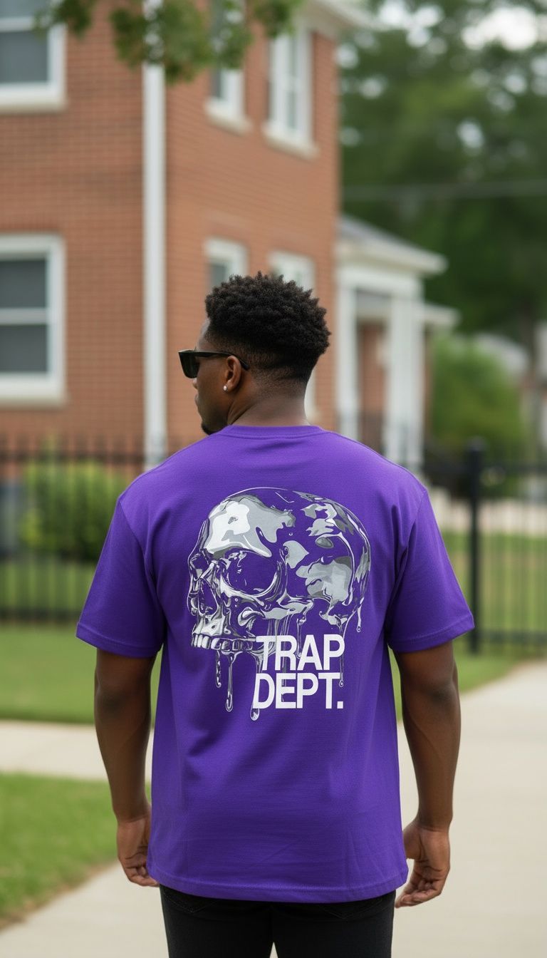 Trap Dept - Purple T-Shirt