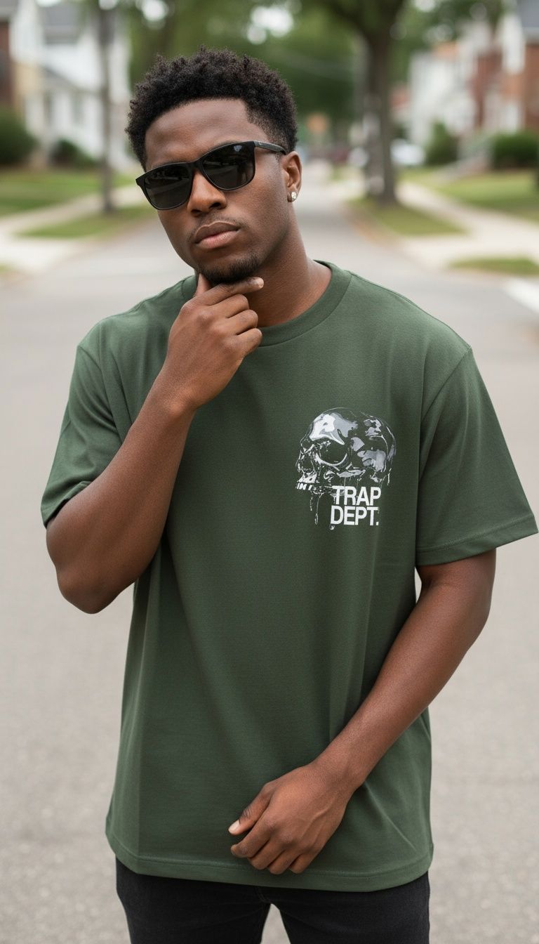Trap Dept - Olive T-Shirt