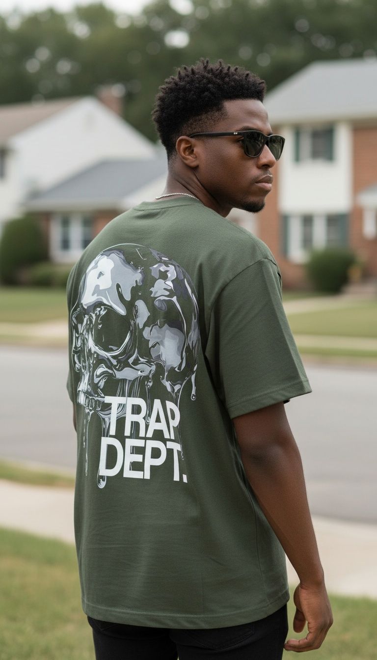 Trap Dept - Olive T-Shirt