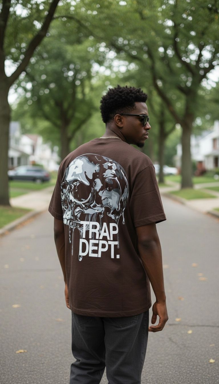 Trap Dept - Brown T-Shirt