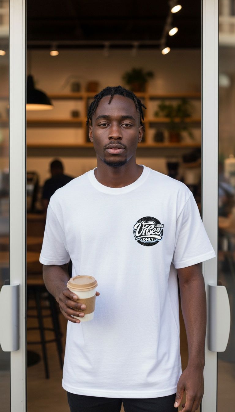 Good Vibes Only - White T-Shirt