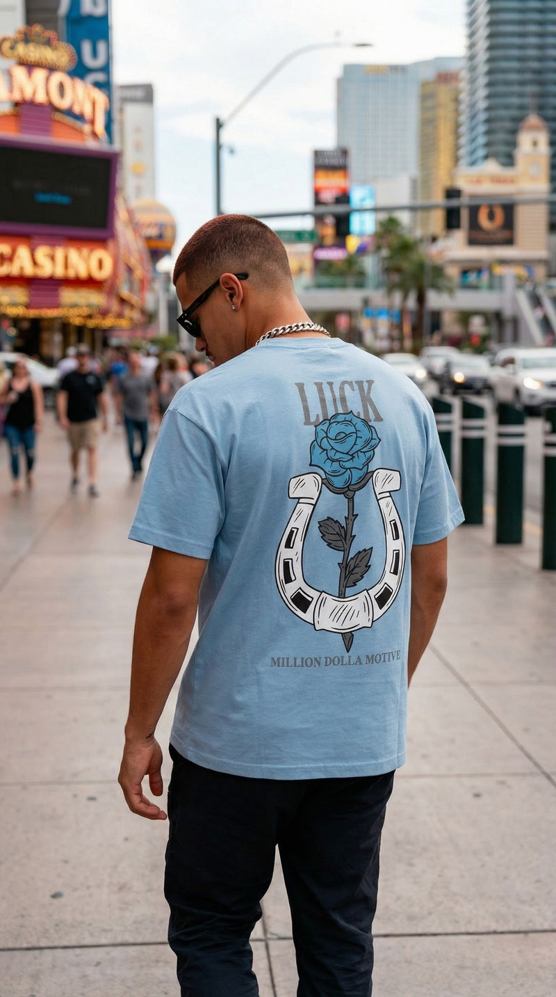 Lucky 777 - University Blue T-Shirt