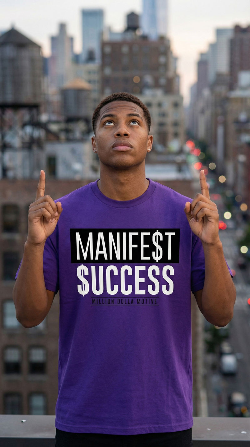 Manifest Success - Concord Purple T-Shirt