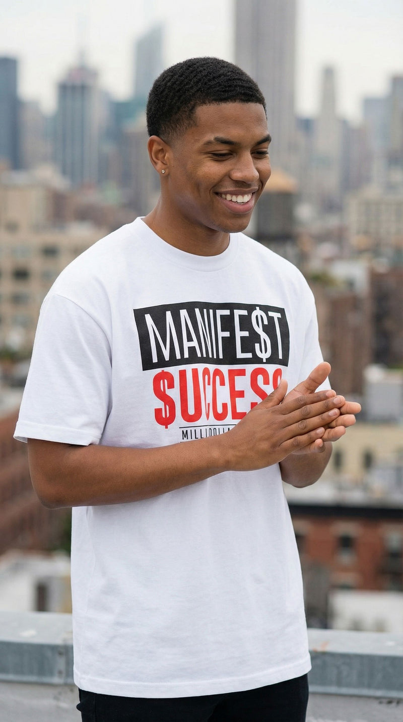 Manifest Success - White T-Shirt