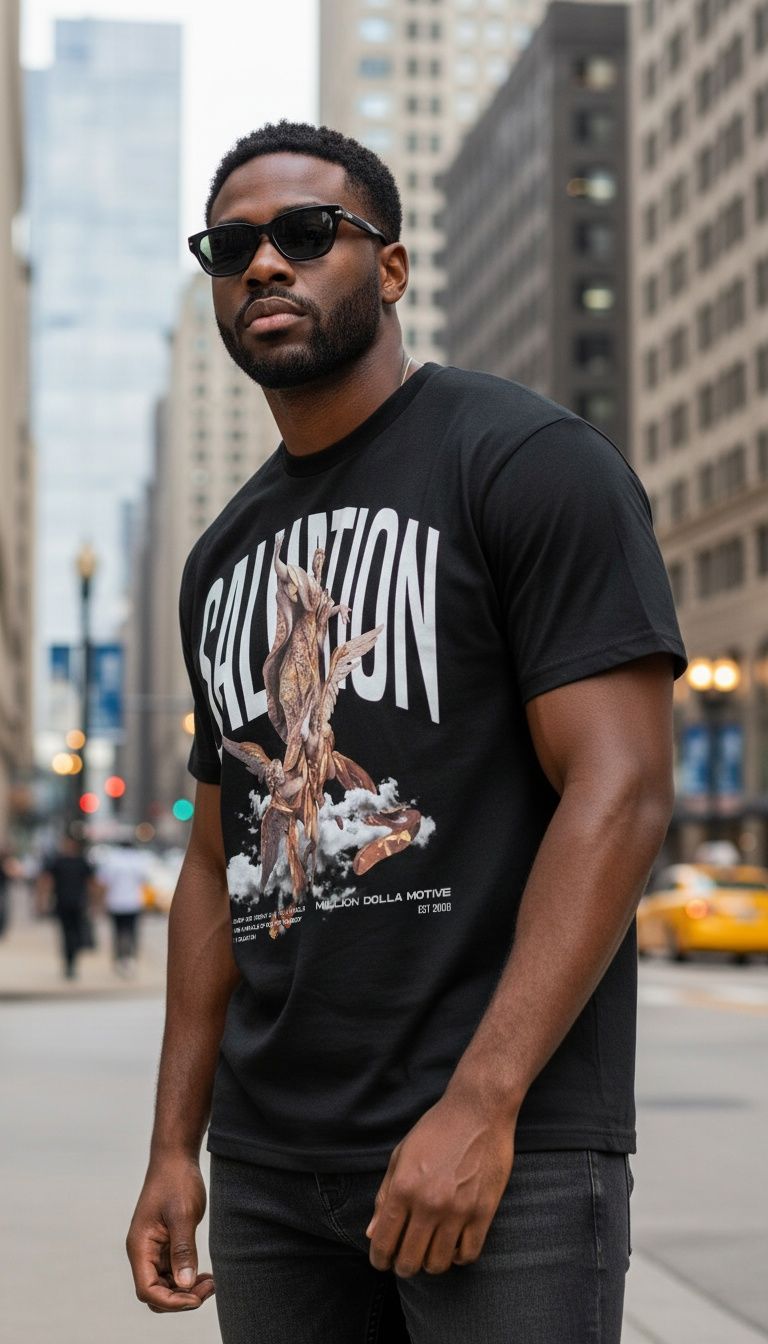 Salvation - Black T-Shirt
