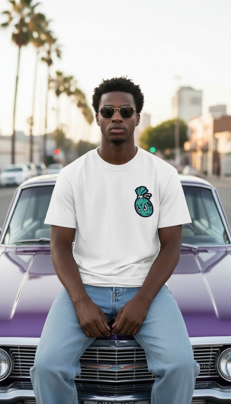 Roll In Style - White T-Shirt