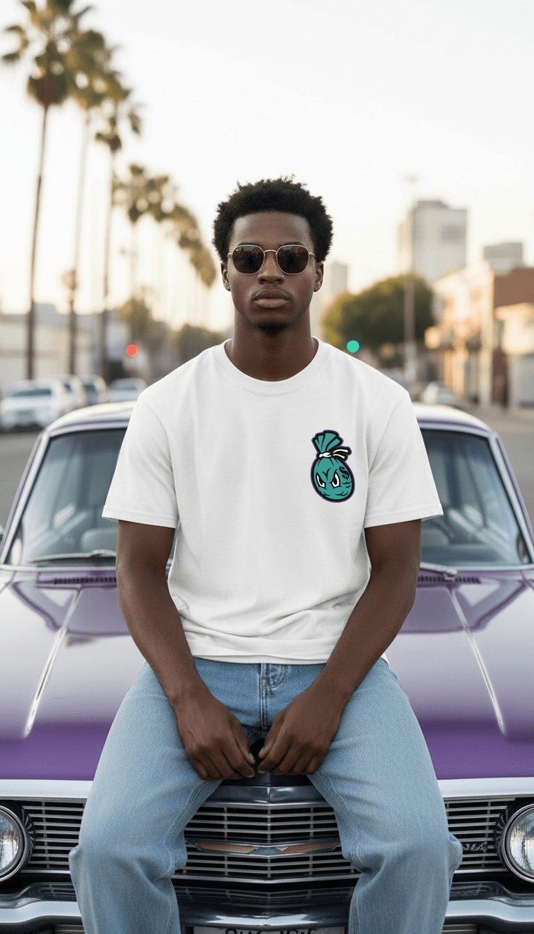 
                  
                    Roll In Style - White T-Shirt
                  
                