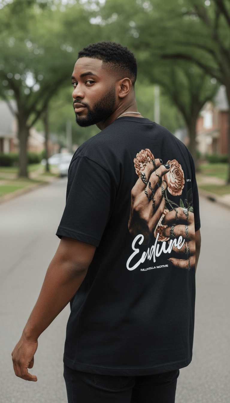 
                  
                    Endure - Black T-Shirt
                  
                