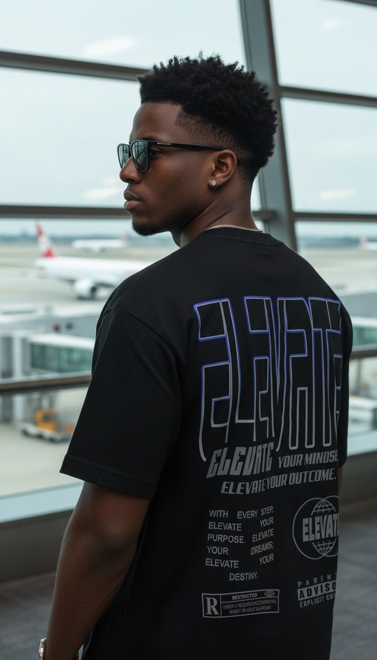 Elevate Your Mindset - Black T-Shirt