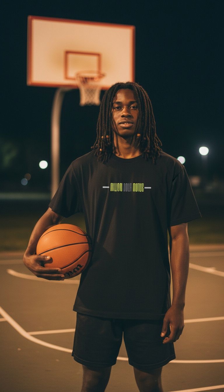 Blessed With The Game - Black T-Shirt