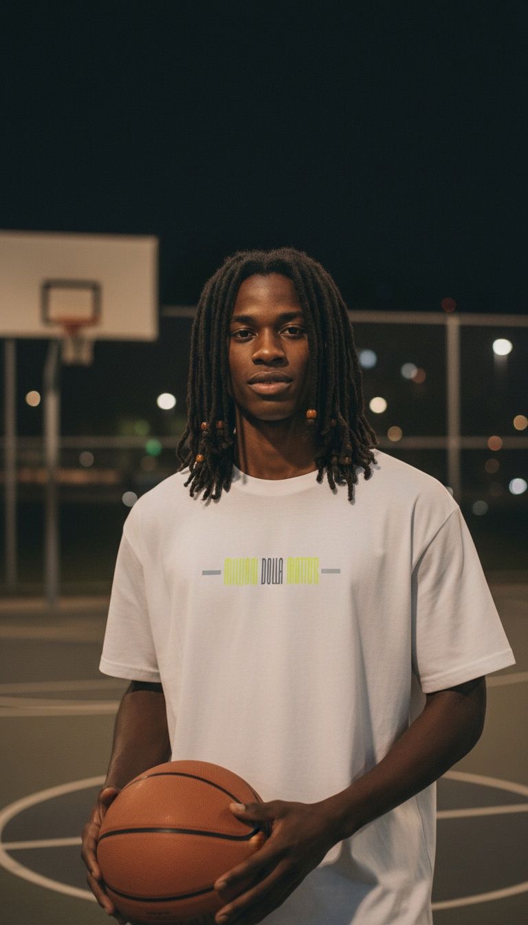 Blessed With The Game - White T-Shirt