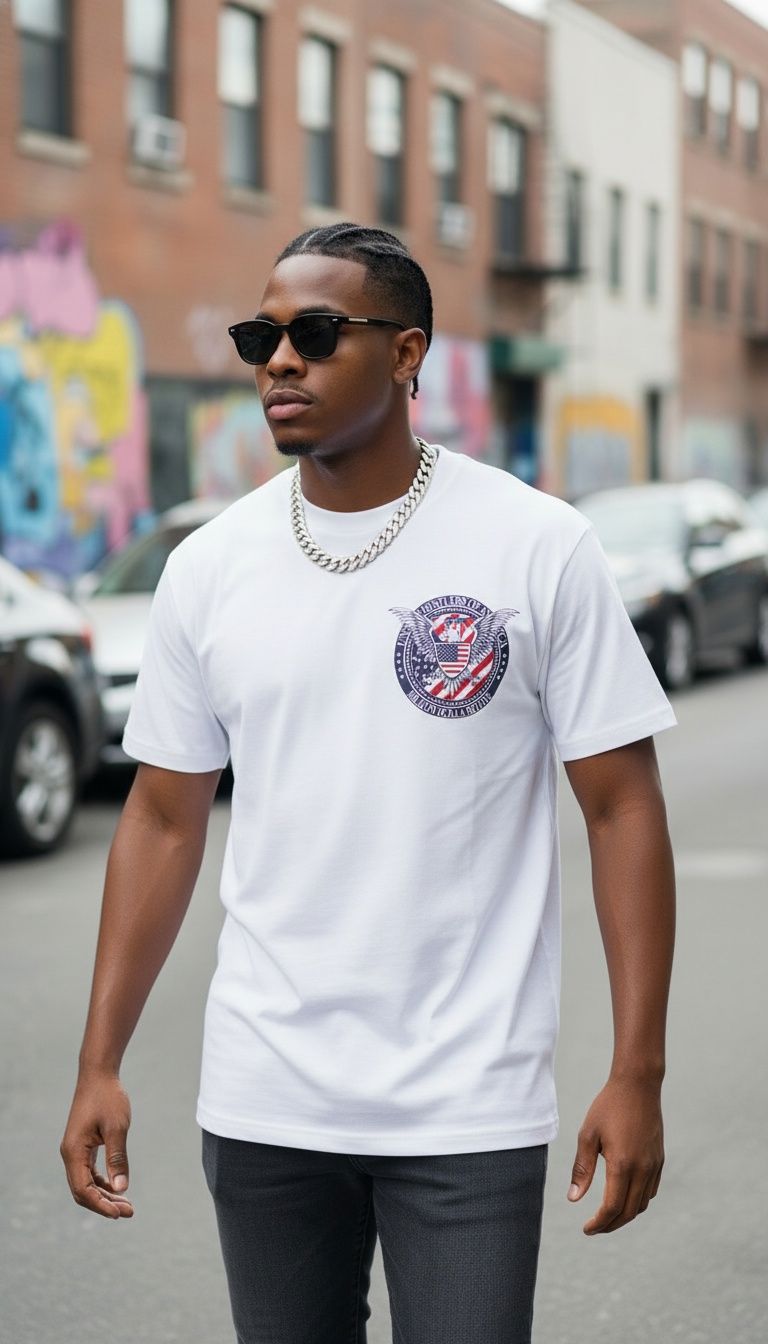 United Hustlers of America - White T-Shirt