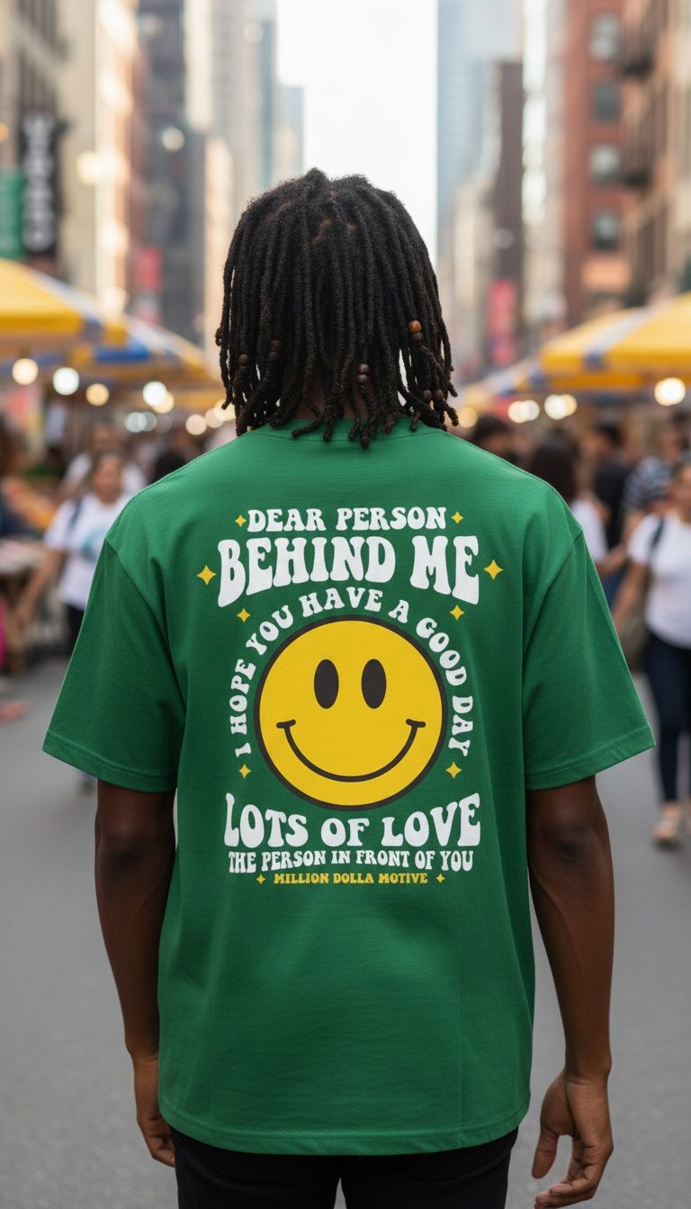 Dear Person Behind Me - Kelly Green T-Shirt
