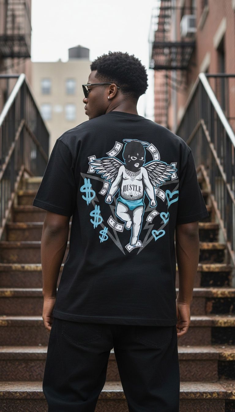 Relentless Hustle - Black T-Shirt