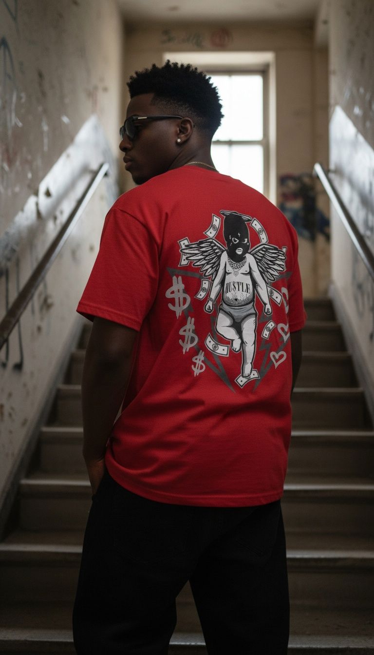 Relentless Hustle - Red T-Shirt