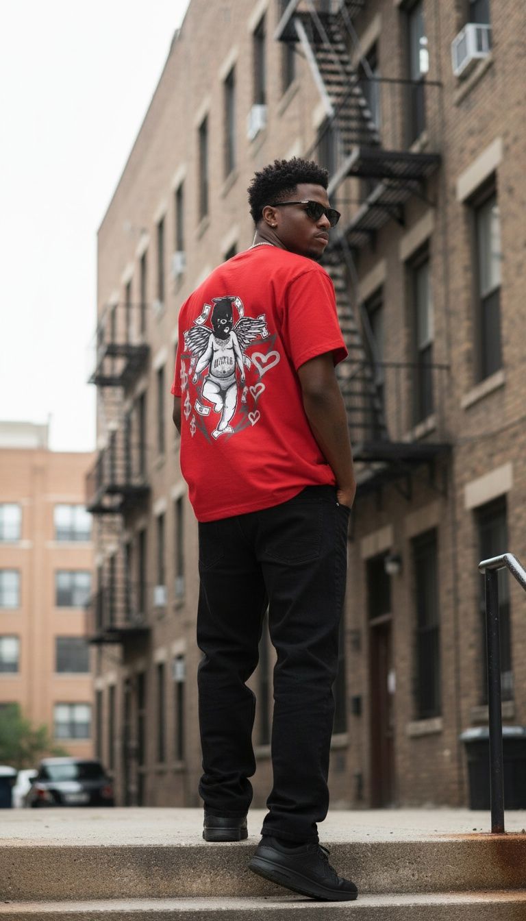 Relentless Hustle - Red T-Shirt