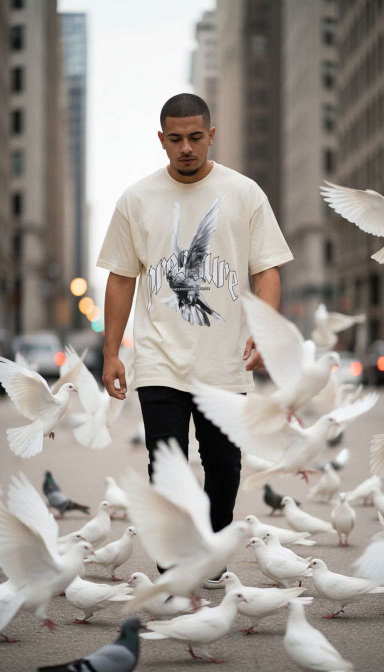 Pressure - Natural Sail T-Shirt