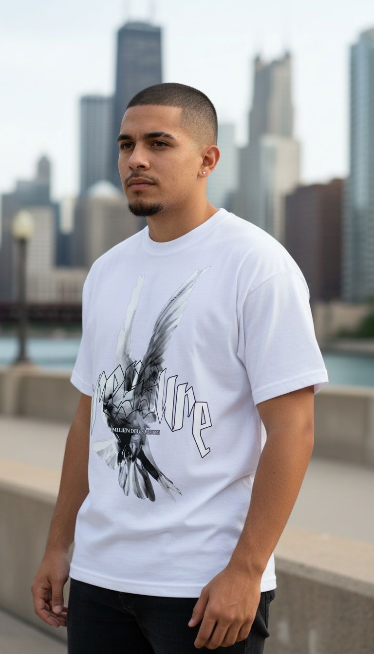 Pressure - White T-Shirt