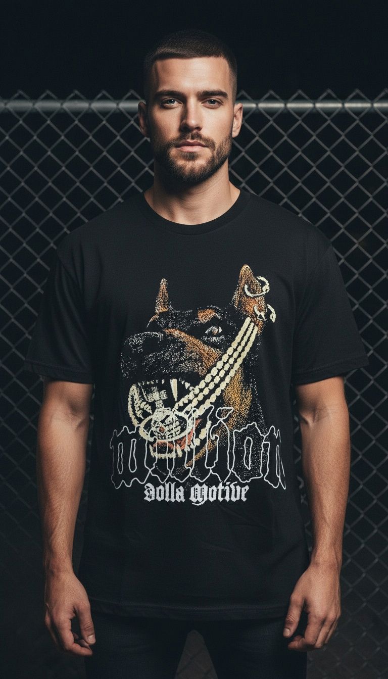 Doberman Pinscher - Black T-Shirt