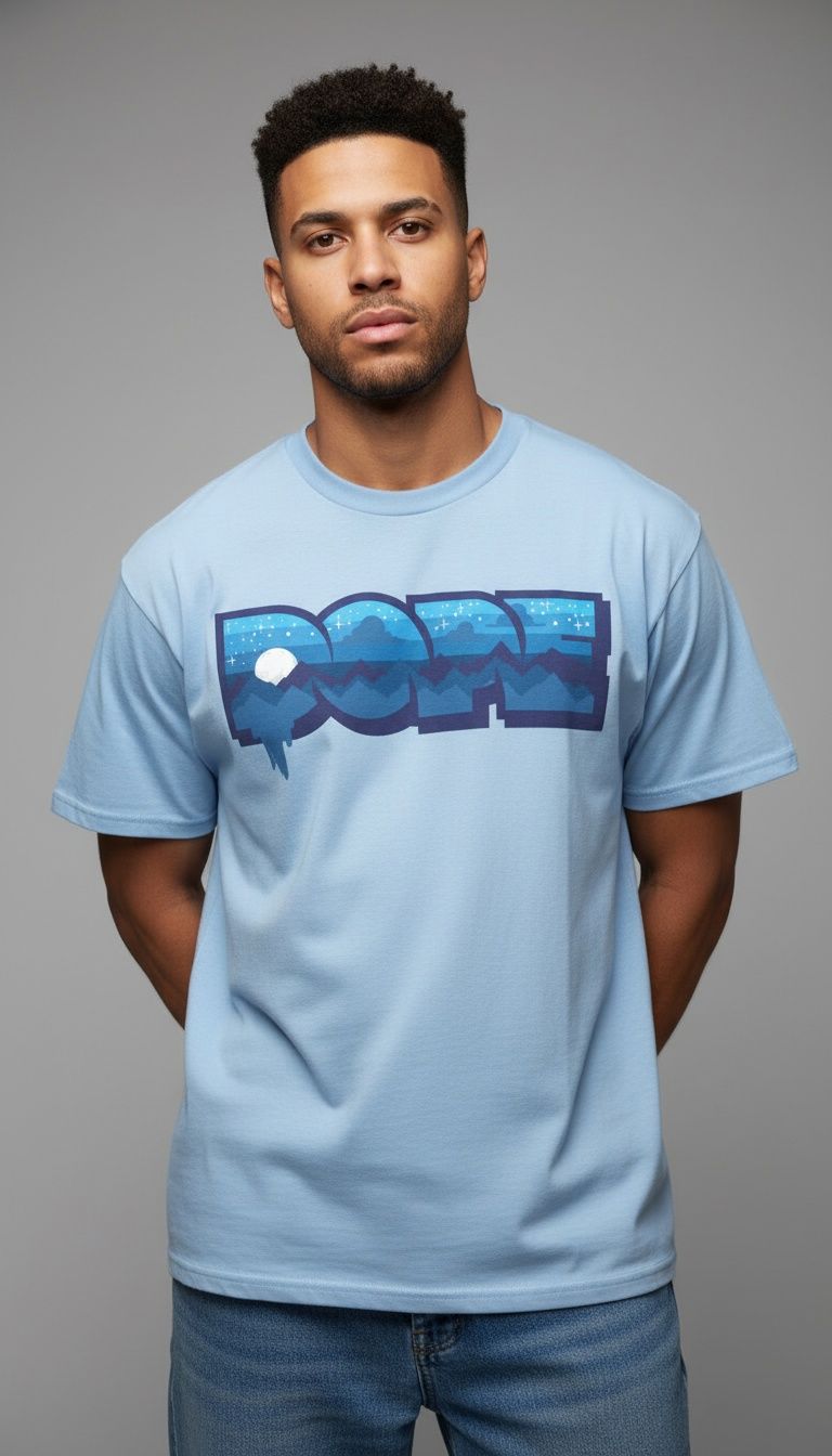 Dope Sky - University Blue T-Shirt