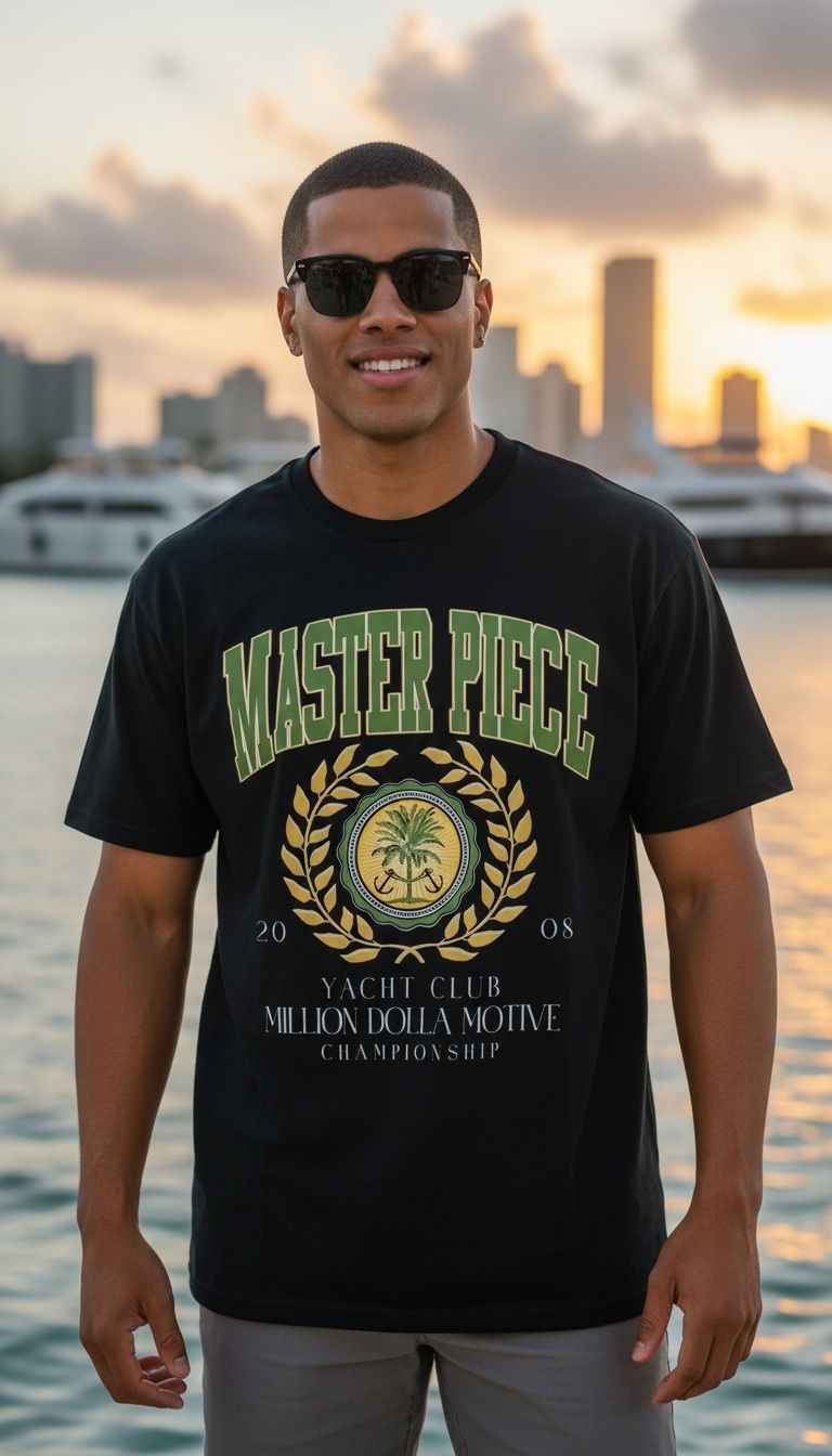 Master Piece - Black T-Shirt